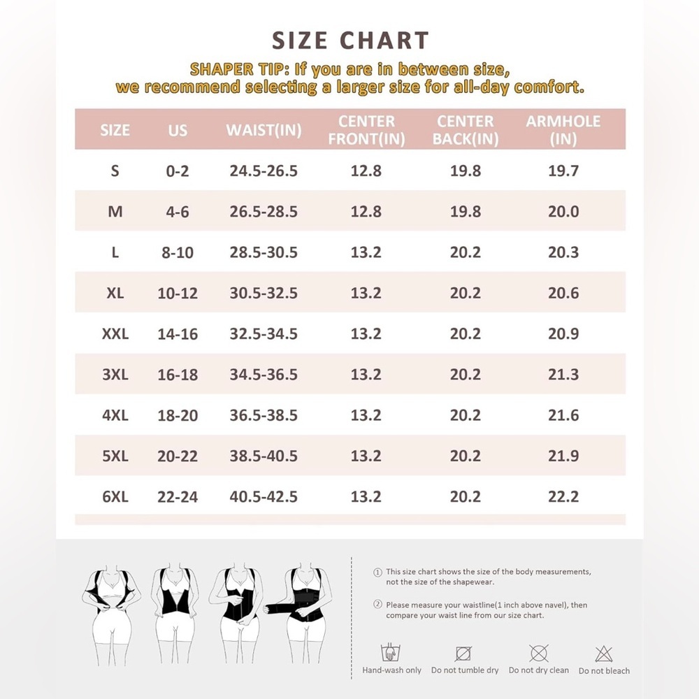 FeelinGirl Latex Waist Trainers Vest for Women Plus Size Waist Cincher Corset - Picture 6 of 10